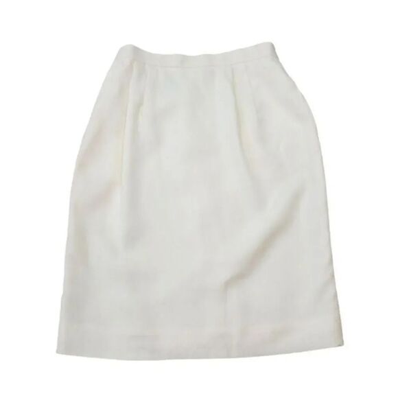 Vintage Talbots 2 PC Linen Blend Double-breasted Blazer Jacket and Skirt Suit 12 - Picture 7 of 16